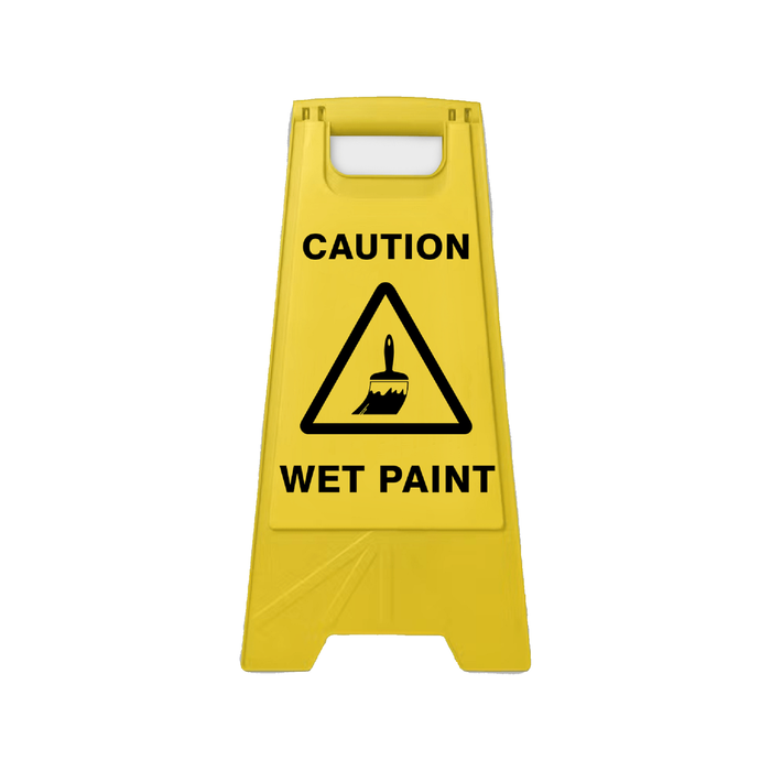 Brutus Caution Wet Paint A-Frame Signage