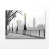 B&W Street Lights with City  Print 100% Australian Made 50 x 40cm  (Acrylic)