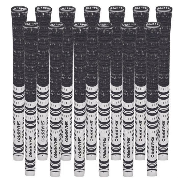 Shappro - Dual Compound Golf Grips - Set of 13 - White