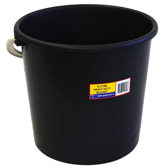 Icon Plastics 9L Round Heavy Duty Plastic Bucket