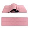 NNEOBA TPE Yoga Mat with Posture Lines & Strap