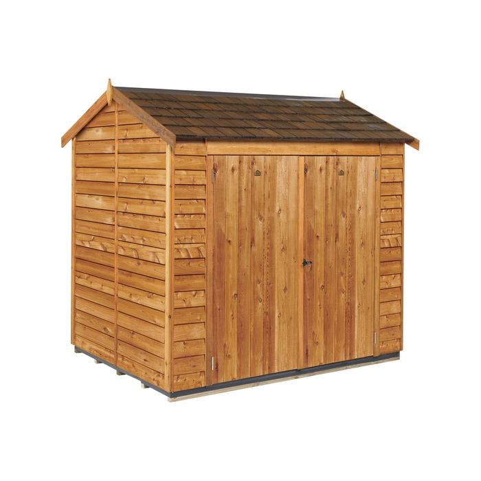 Cedar Shed 2.4 x 1.89m Astor Shingle Roof Shed
