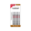 Diablo 100mm High Carbon Steel Jig Saw Blade for Fast Wood Cuts 2608F02242 - 5 Pack