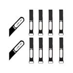 CordTech Reusable Label Straps With Buckle - 8 Pack