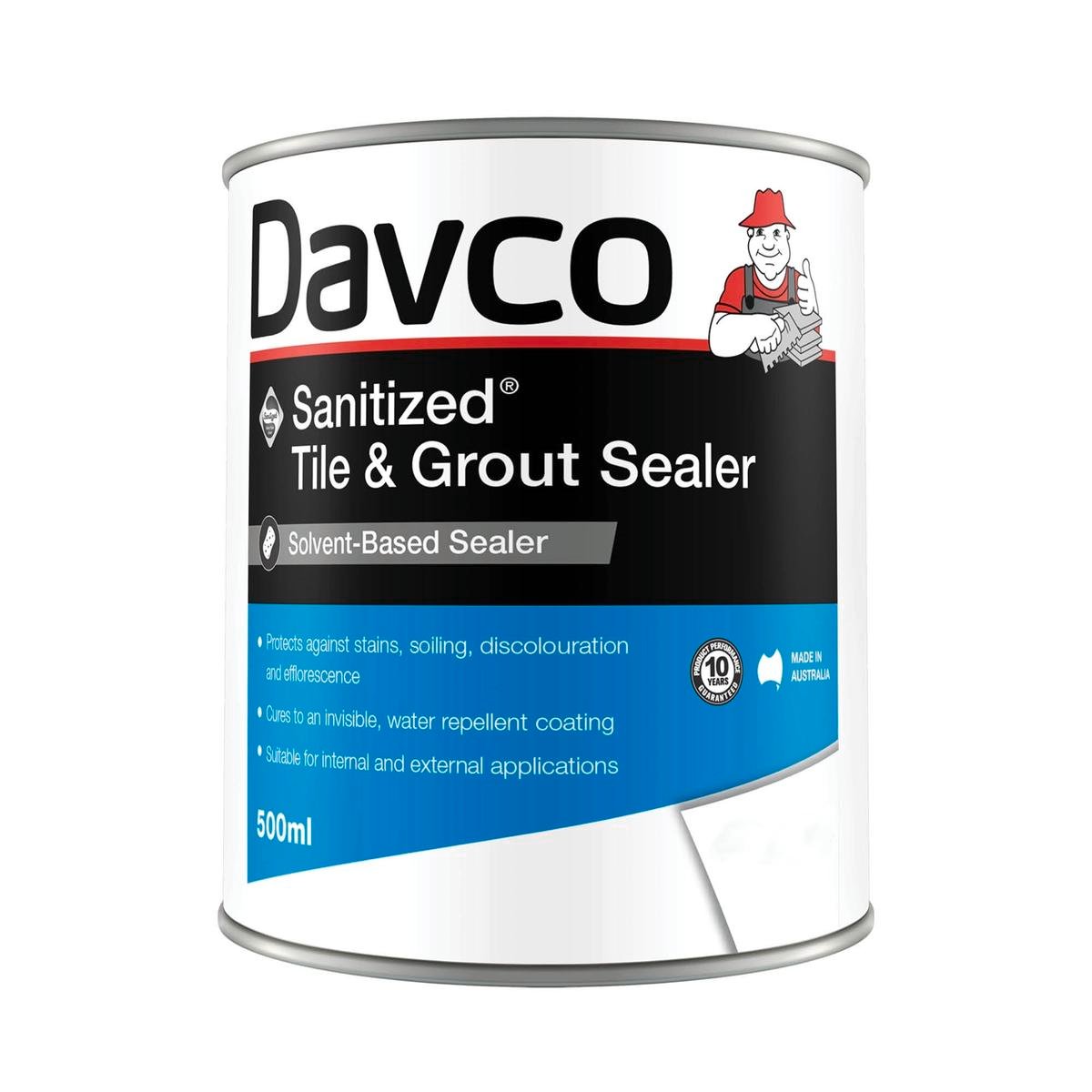 Davco 500ml Sanitized Tile And Grout Sealer - Bunnings Australia