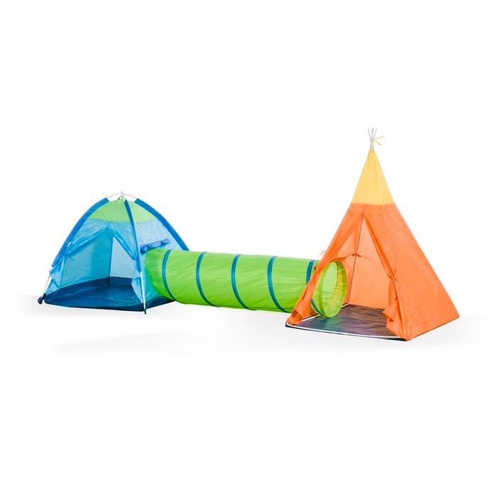 Swing Slide Climb Adventure Tent Set Play Equipment