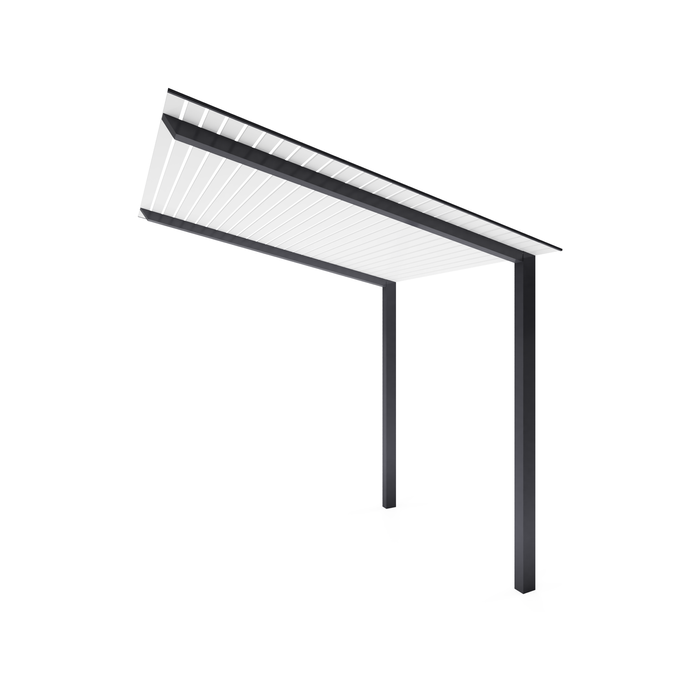 Exterior Life 3.25m Hollywood Monument/Pearl White Pergola