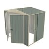 Build-a-Shed  2.3 x 1.5 x 2.3m Gable Single Sliding Side Door Shed - Green
