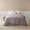 MyHouse Ashton Quilt Cover Set - Mink - Queen