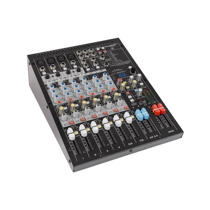 SWAMP S8-MK2 8CH Mixing Desk - Compressor - Effects - USB Audio Interface