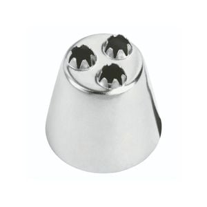 Wilton Stainless Steel Triple Star Piping Tip Cake Icing Decorating Nozzle SLV