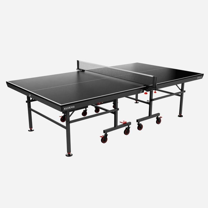 Decathlon | Compact Indoor Table Tennis Table Ittf, Ttt 530 - Black - One Size