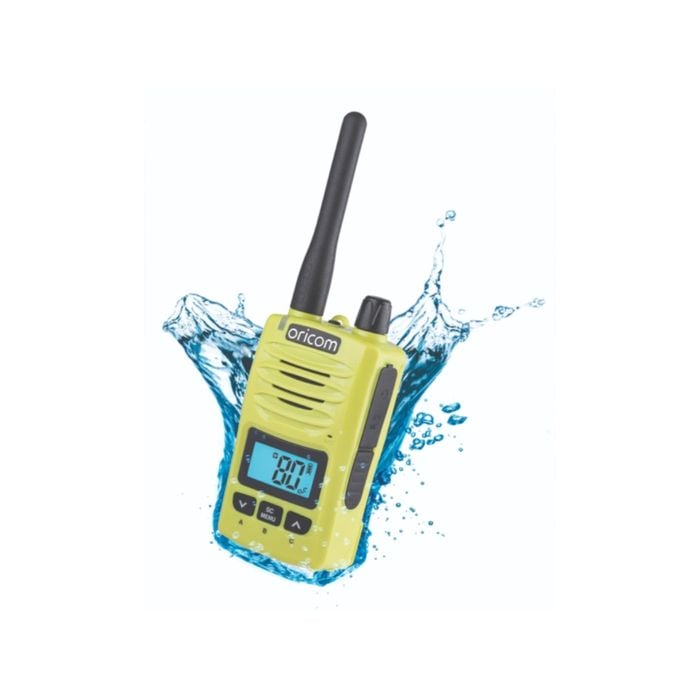 Oricom DTX600 Lime Waterproof IP67 5 Watt Handheld UHF CB Radio