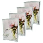 4PK Unigift 50x70cm Provincial Classic Wooden Photo Frame - Blue