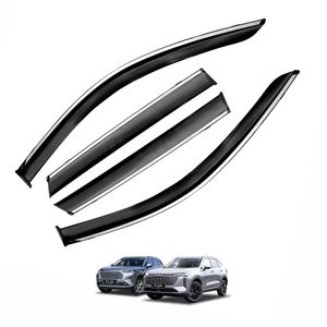 Weathershields for GWM Haval H6 2021-Onwards Car Weather Shields Wind Deflectors Window Sun Visor 4-Piece Set