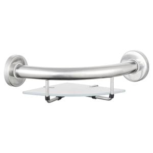 evekare Corner Shelf With Grab Rail