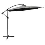 Marquee 3m Charcoal Round Cantilever Umbrella