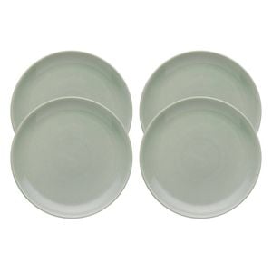 4PK Ecology Element 26.5cm Stoneware Dinner Plate Round - Dew
