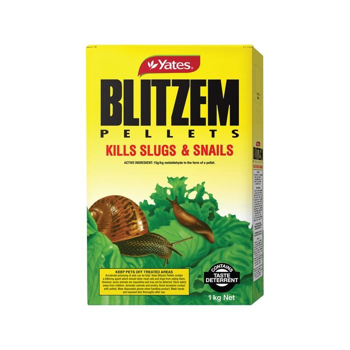 Yates 1kg Blitzem Snail And Slug Pellets