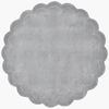 Handtufted Wool Rug-rivoli 6447-storm Grey-160x160cm