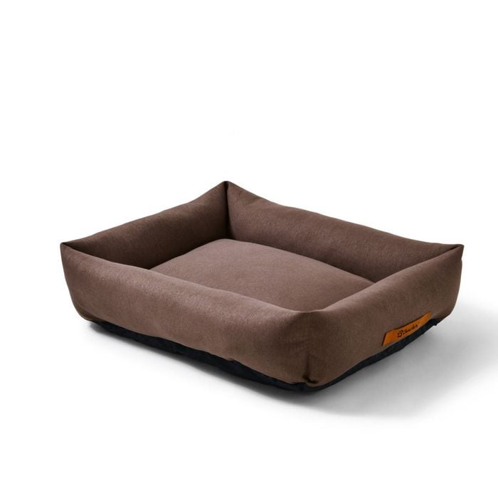 Charlie's Brooksy Woven Dog Bed Chocolate Medium