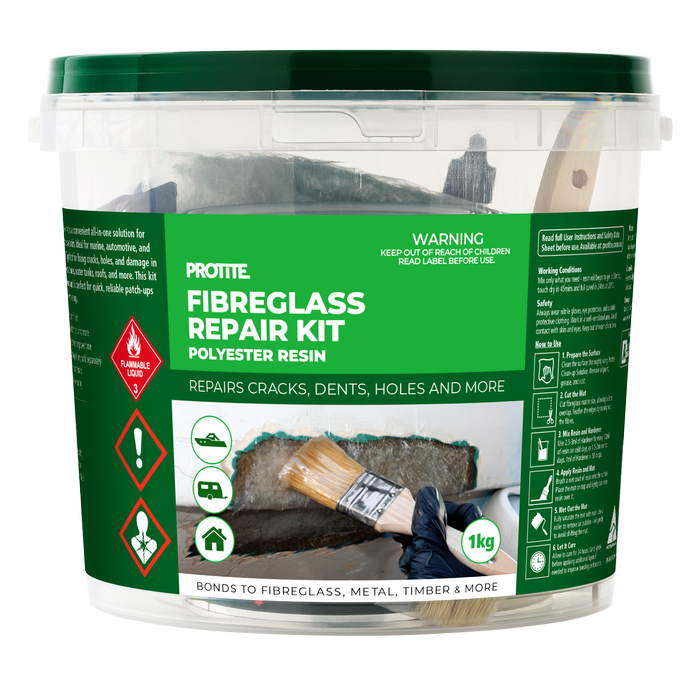 Protite 1kg Large Fibreglass Kit