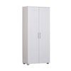 Montreal Double Door Display Storage Cabinet White