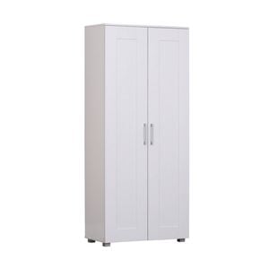 Montreal Double Door Display Storage Cabinet White