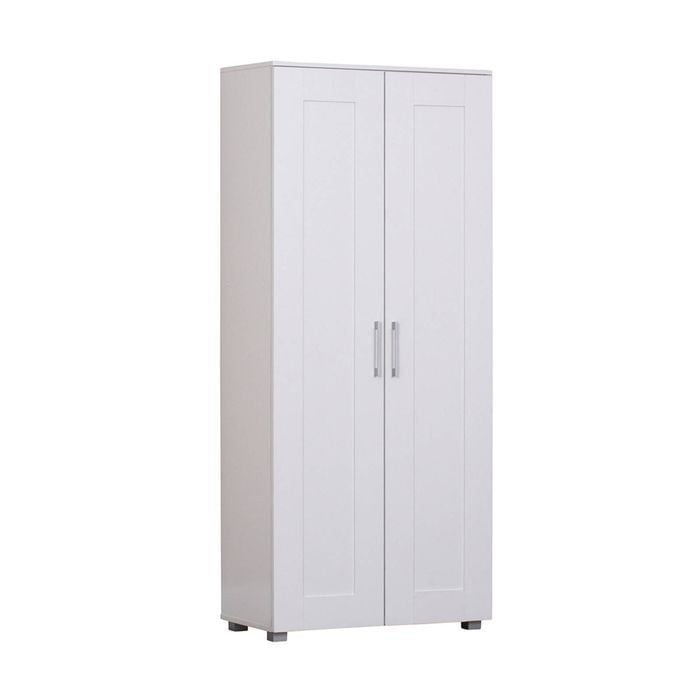 Montreal Double Door Display Storage Cabinet White