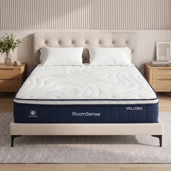Roomsense Queen Mattress, 30cm Medium Firm Mattress With Lumbar Support