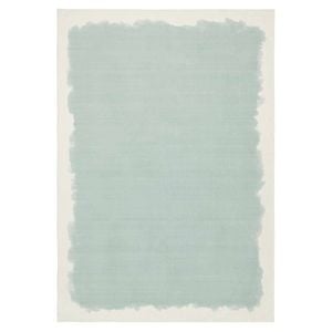 Loopsie-220cm X 150cm-foggia Blue Printed Washable Rug