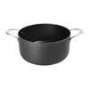 Vogue Casserole Pan Anodised Aluminium Non-stick 240mm 5l Induction Compatible Cookware