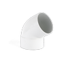 Holman 100mm 60º Male And Female DWV PVC Plain Bend