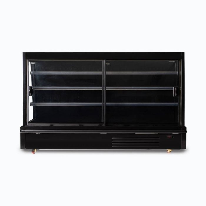 Bromic Semi Vertical Display Fridge - 2500mm - 4 Doors - Sliding