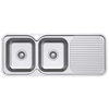 Everhard 1180mm Classic Standard 1TH LH 2 Bowl And Drainer