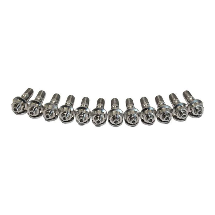 12 Pcs M10x1.25x55mm Titanium Stud Kit for Manifold & Turbo
