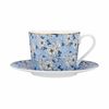 Ashdene Vintage Floral - Dusty Blue Cup & Saucer