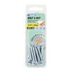 Zenith 3/16" x 38mm Zinc Plated Countersunk Head Bolt And Nut - 15 Pack