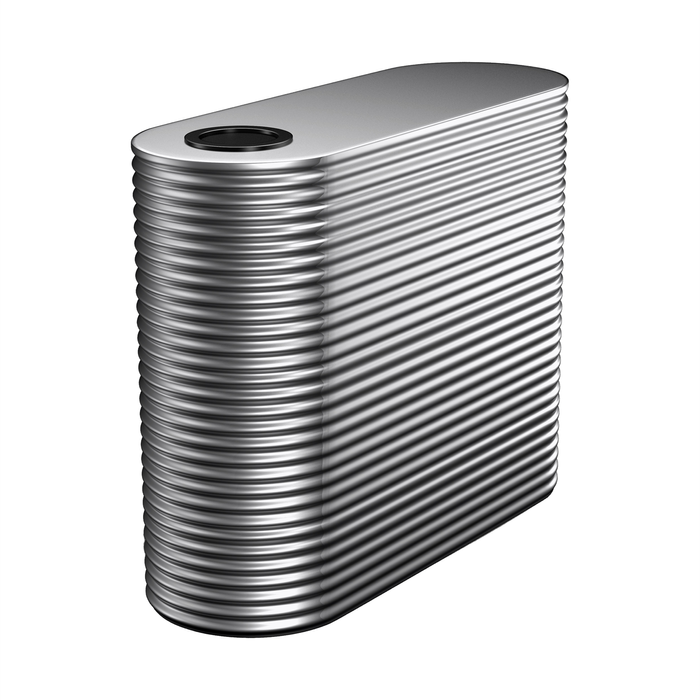 Kingspan 3000L Slim Steel Water Tank - Basalt 850mm x 1860mm x 2300mm
