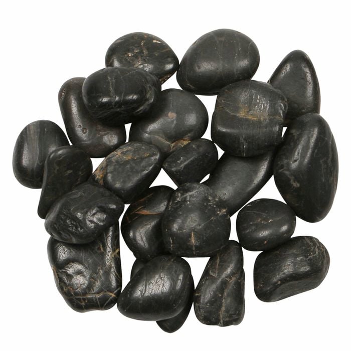 Tuscan Path 30-50mm 15kg Black Polished Pebbles