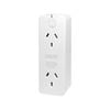 Arlec Grid Connect Smart Plug in Twin Socket with Energy Meter and Surge Protection