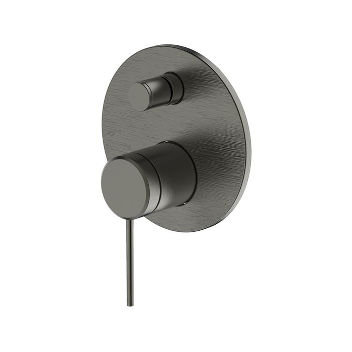 Gareth Ashton Poco Bath or Shower Diverter Mixer  Gun Metal External 
