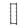 Costway 72x22x13cm Metal Frame Wine Rack w/6 Holders Wall Mounted Wine Storage Shelf