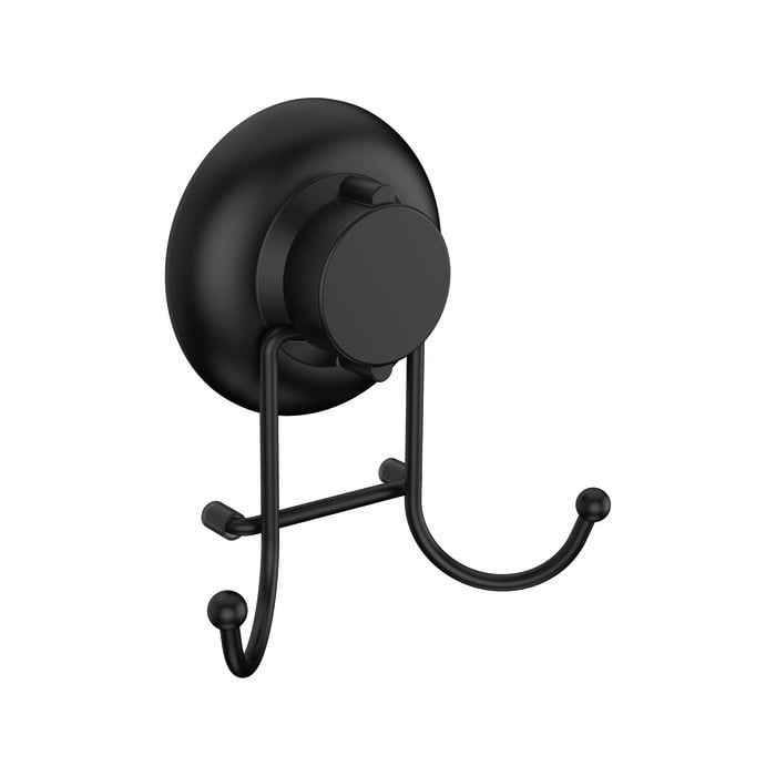 Naleon Black Suction Works Double Hook