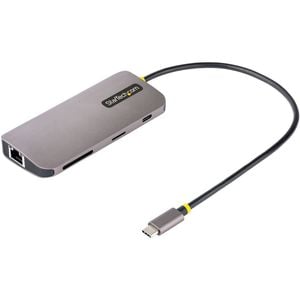 StarTech.com USB C Multiport Adapter, 4K 60Hz HDMI HDR10 Video, 3 Port 5Gbps USB-A Hub, 100W PD Pass-Through