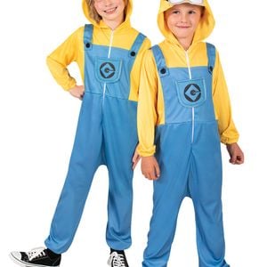 Classic Despicable Me 4 Kids Minion Costume - 3-5