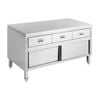Modular Systems Bench Cabinet With 3 Drawers & Doors Sktd6-1500