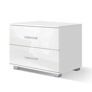 ALFORDSON Bedside Table White