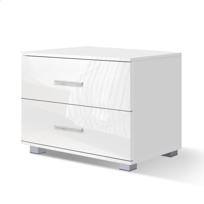 ALFORDSON Bedside Table White