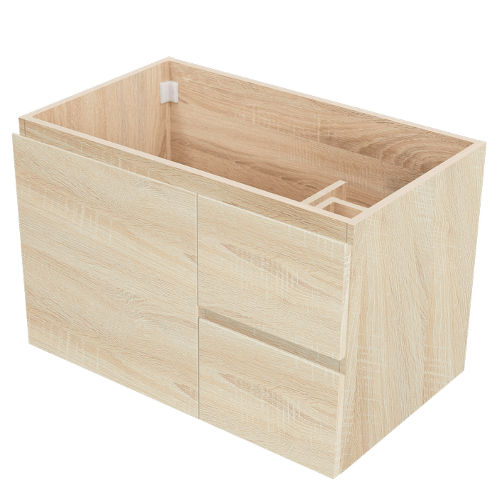 CIBO 750mm Coast Veneer Tonic Wall Hung Bathroom Vanity - Cabinet Only ...